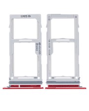 Dual Sim Card Tray For Samsung Galaxy S10 / S10 Plus Cardinal Red 