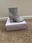 Brand New With Box, Silver Glitter Madden Girl Booties, Size 8M — photo 2