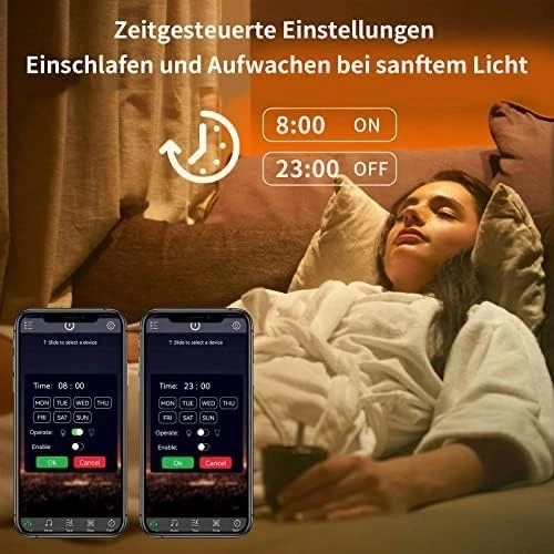 Led Streifen 10m RGB LED Strip mit Fernbedienung Bluetooth Dimmbar Farbwechsel - Bild 4 von 4