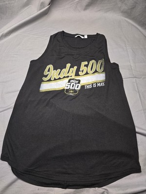 Indianapolis 500 Shirt Womens Medium IndyCar Racing May 2023 Camp David Tank Top