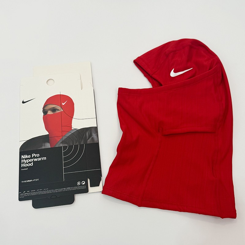 Nike Pro HyperWarm Hood Ski Mask Balaclava [Red] - Free Shipping