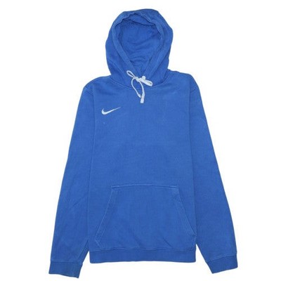 Nike Herren Pullover Hoodie blau Gr. S Sport Fleece Sweatshirt
