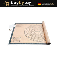 Backunterlage Silikon Groß 91 X 61 Cm Rutschfest Antihaft Teigmatte Bpa-Frei