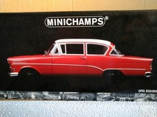 PMA 1/18 OPEL REKORD Record P1 (Red) 1958