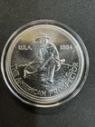 1984 Englehard the American Prospector Silver Round 1 Ounce