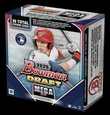2025 Topps Bowman Draft Baseball Mega Box Sealed