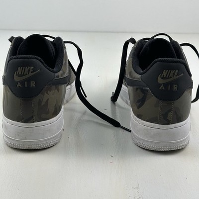 Nike Air Force 1 07 LvL8 Low Olive Reflective‎ Camo Shoes Men Sz 11 823511-201 Size 11 - Nike Air Force 1 Olive Reflective Camo for sale  main image 4