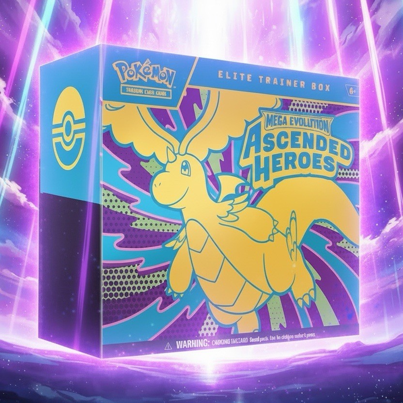 Pokemon Mega Evolution Ascended Heroes Elite Trainer Box ETB