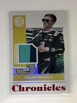 2022 Panini Chronicles Tyler Reddick Patch Red /99