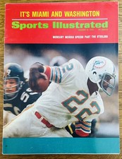 Sports Illustrated Magazine- January 8, 1973 Mercury Morris Miami Dolphins