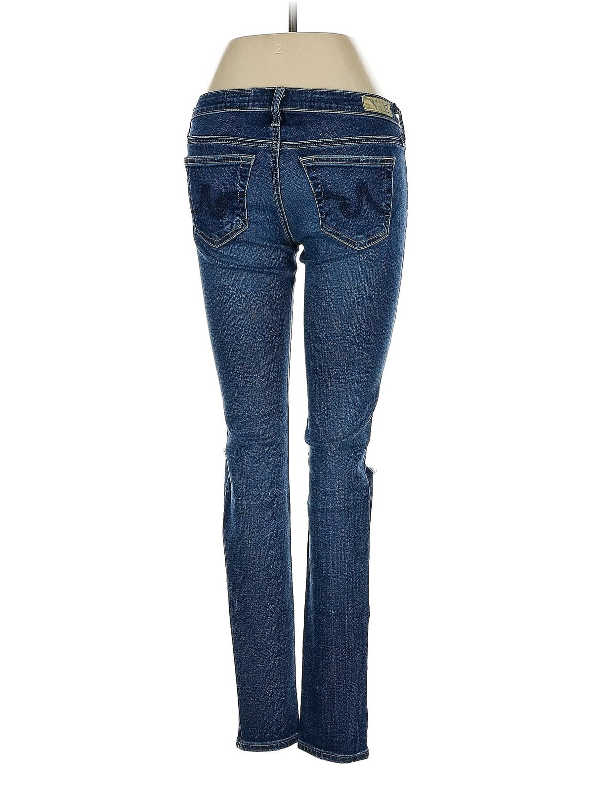 Adriano Goldschmied Women Blue Jeans 25W thumbnail 2