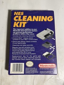 Cleaning Kit NES Nintendo Entertainment System CIB Complete in Box