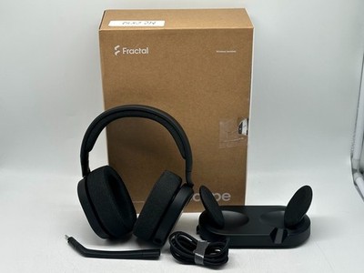 Fractal Design Scape Dark Wireless Gaming Headset - Black