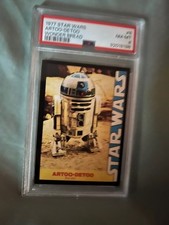 1977 STAR WARS WONDER BREAD ARTOO - DETOO PSA 8 CARD # 8