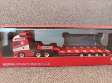 Herpa 1:87 OVP; 316354 Volvo FH Gl XL Semitieflader-Sattelzug "Torbn Rafn" (DK)