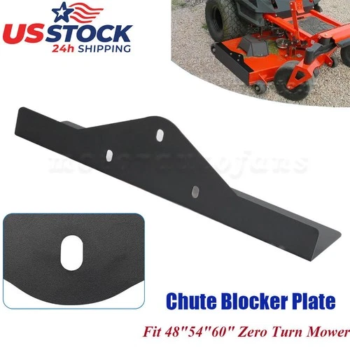 Chute Blocker / Mulch Plate For Bad Boy ZT Elite&Maverick 48" 54" 60" Zero Mower