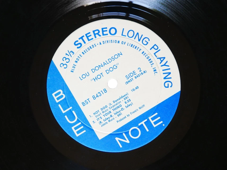 LOU DONALDSON Hot Dog LP BLUE NOTE 84318 US 1969 Melvin Sparks Charles Earland - Image 4 of 4