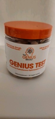 The Genius Brand, Genius Test, Advanced Test Complex, 120 veggie capsule 