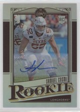 2021 Panini Legacy Rookies Premium Penmanship Silver Samuel Cosmi #189 Auto 16s2