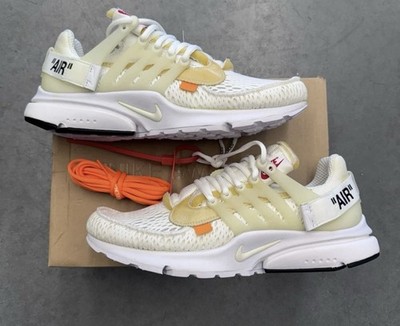2018 Nike Air Presto Off-White White AA3830-100 Size 11