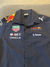 Puma Red Bull Racing Shirt Small Camisa Sergio Checo Max Verstappen Formula One