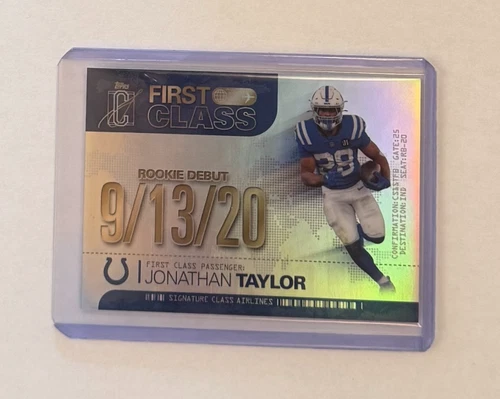 2025 Topps Signature Jonathan Taylor Base (RAW)