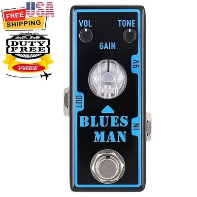 Tone City Blues Man Overdrive Mini Guitar Effects Pedal