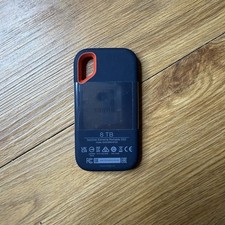 8TB SanDisk USB-C USB External Extreme Portable SSD SDSSDE61-8T00