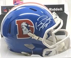 Peyton Manning Signed Denver Broncos Mini Helmet  5Star COA