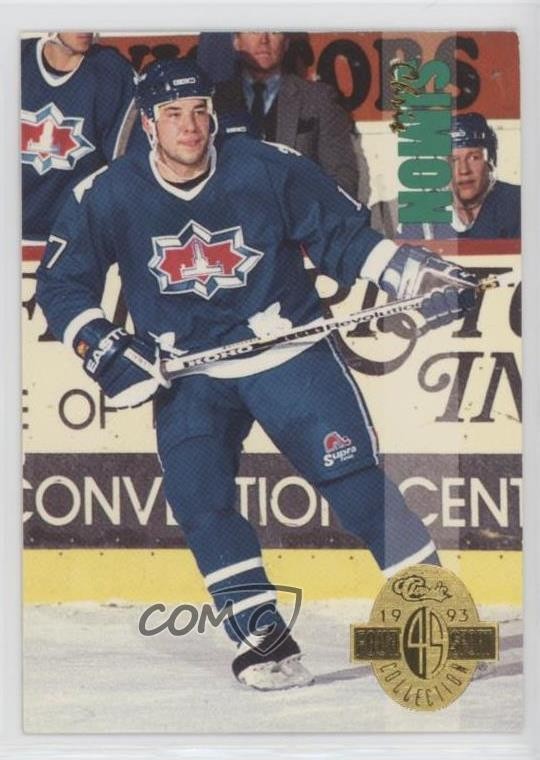 1993 Classic Four Sport Collection Chris Simon #217 Rookie RC 0e4k