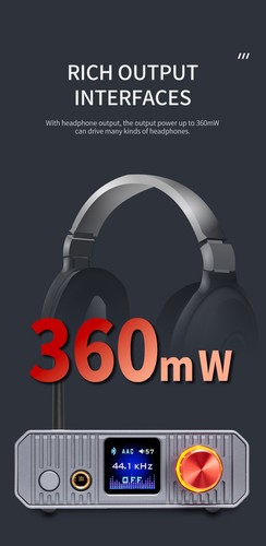 xDuoo XQ-50 Pro3 - BT5.1 Receiver & Headphone AMP - Qualcomm & Cirrus Logic - Zdjęcie 10 z 17