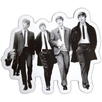 The Beatles Walking In London Embossed KüHlschrankmagnet Size One Size