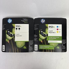 5-PACK HP GENUINE 950XL BLACK  951XL COLOR INK OFFICEJET PRO 8620