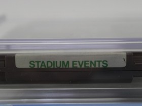 Nintendo NES Holy Grail NTSC Stadium Events Authentic CGC 8.0 Cartridge OBO