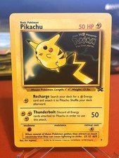 Pikachu 4 Wizards Black Star Promos Pokemon Lightly Played on eBay