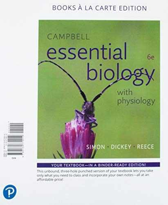 #ad Campbell Essential Biology with Loose Leaf by Simon Eric; Dickey Very Good $43.11