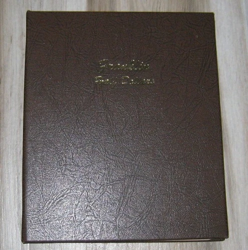 Franklin Half Dollar Collection Uncirculated w Dansco Album 34 coins (no 1951-S)