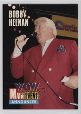 1995 CARDZ WCW Main Event Bobby Heenan #46 0a2