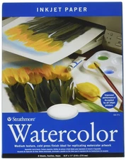 Strathmore Inkjet Watercolor Paper, 8.5X11 Inches, 8 Sheets (11 Kitchen