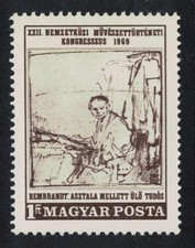 Hungary Rembrandt Painting 1969 MNH SG#2476