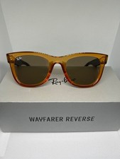 NEW RAYBAN RB R0502S 6712-GM WAYFARER REVERSE ITALY SIZE: 53-20-145