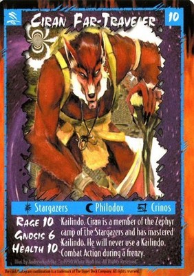 Ciran Far-Traveler - Legacy of the Tribes - Rage: Apocalypse