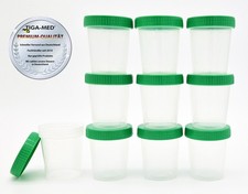 Urinbecher 125ml | Probenbecher | Urinprobenbecher | beschriftbar | graduiert