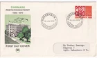 STAMP DENMARK "POSTGIROKONTORET" 60 ORE 1970 FIRST DAY COVER