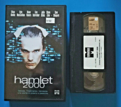 Vhs Hamlet 2000 Film Ita Drama Ethan Hawke Sam Shepard Videokassette (V108)