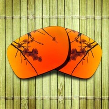 US Orange Red Replacement Lenses for-Oakley Holbrook RX OX8156 54mm Polarized