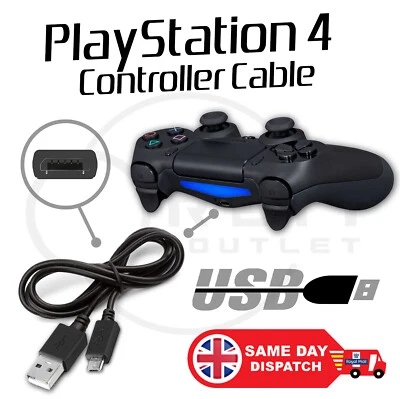 PS4 USB Charging Charger Cable Lead For Sony PlayStation 4 Controller Wire Pad
