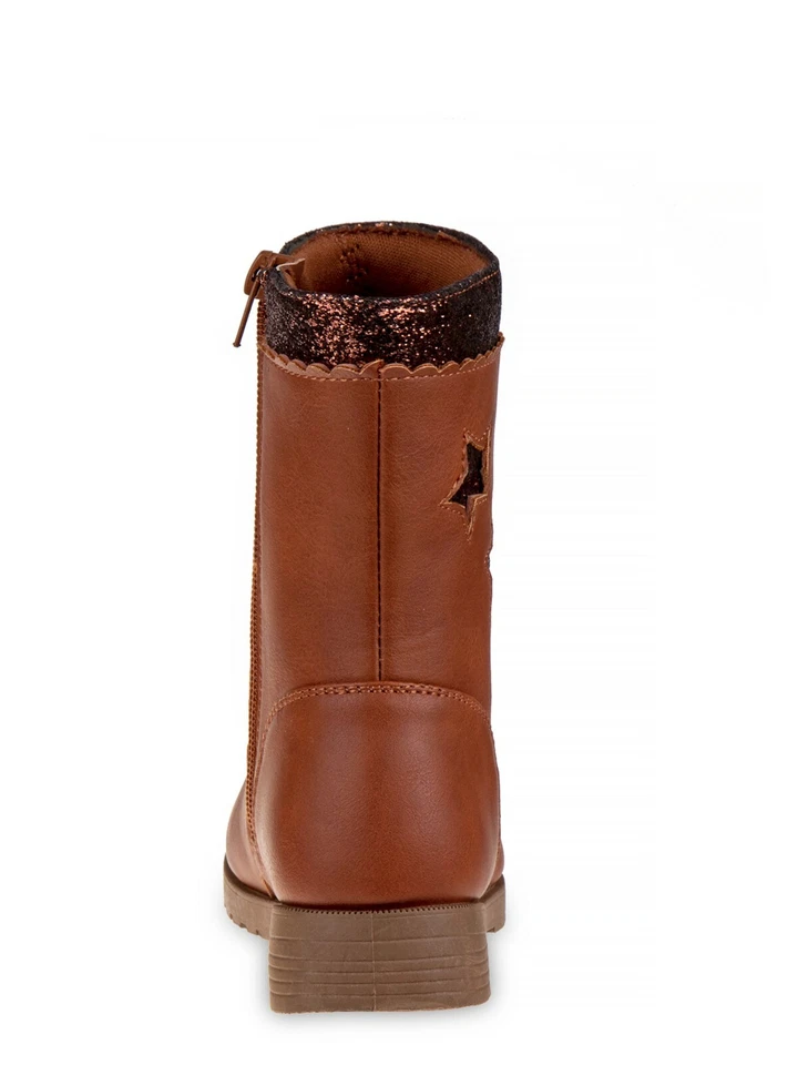 Botas de vaquero para niñas pequeñas altura de pantorrilla talla 6 8 9 o 10 estrellas brillantes Foto 3 de 4