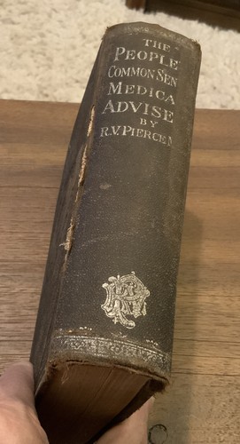 Antique The Peoples Common Sense Medical Advisor 41st Edition 1895 ~ R V Pierce - Picture 11 of 11