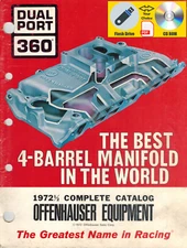 Offenhauser Equipment Company  1972 ½ Speed Equipment catalog PDF File USB Drive